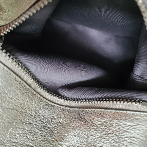 COACH Metallic Gold Legacy Large Leather Duffle Bag with Tassel #19896 - Picture 9 of 15